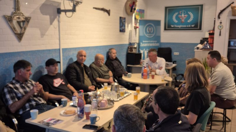 Besuch von Stadtdirektor und Oberbürgermeisterkandidat beim Tisaghnas e.V.